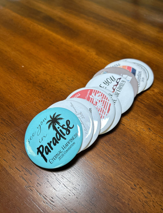 Convention Round Magnets