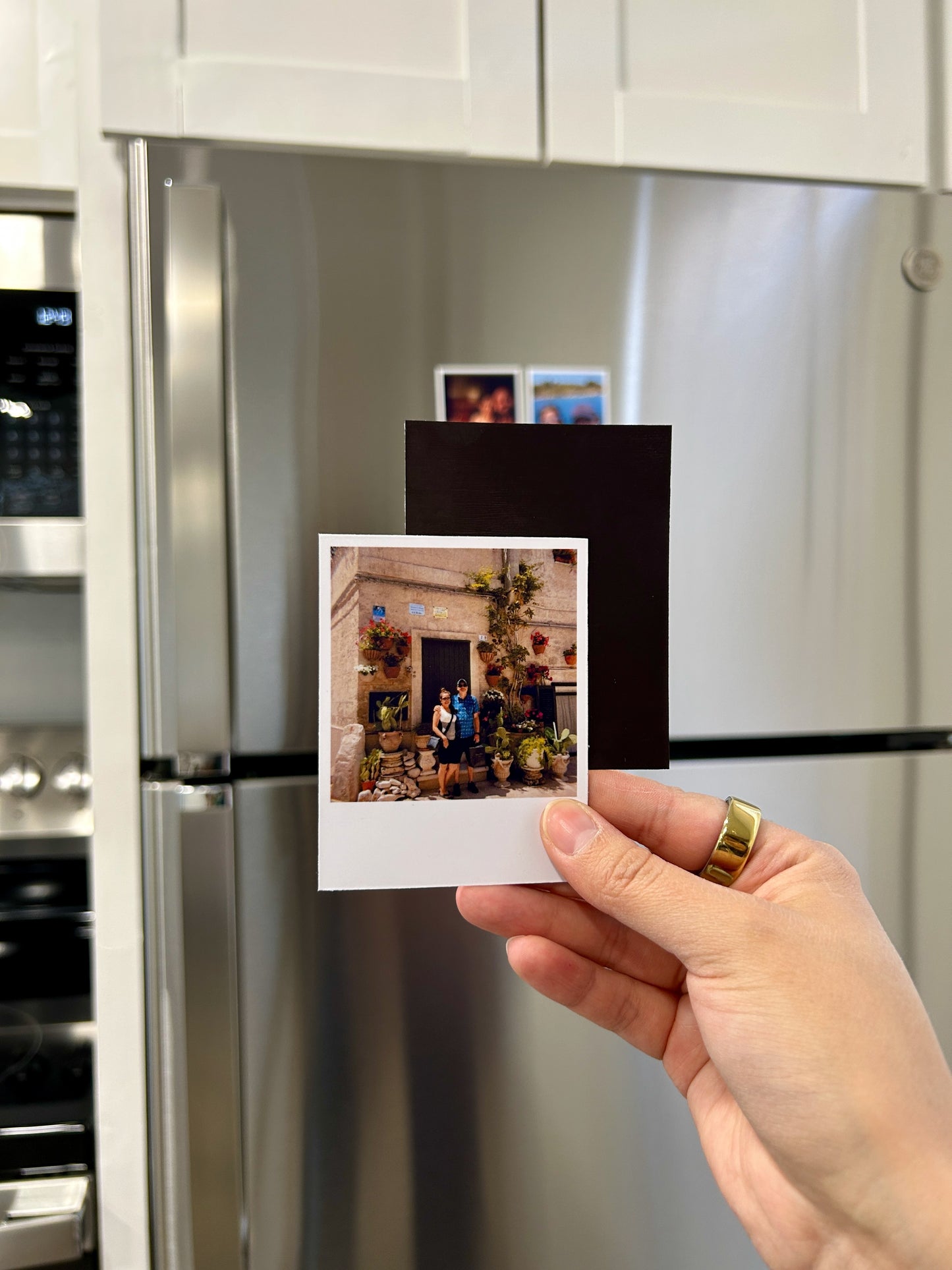Retro-Style Photo Magnets (Set of 9)