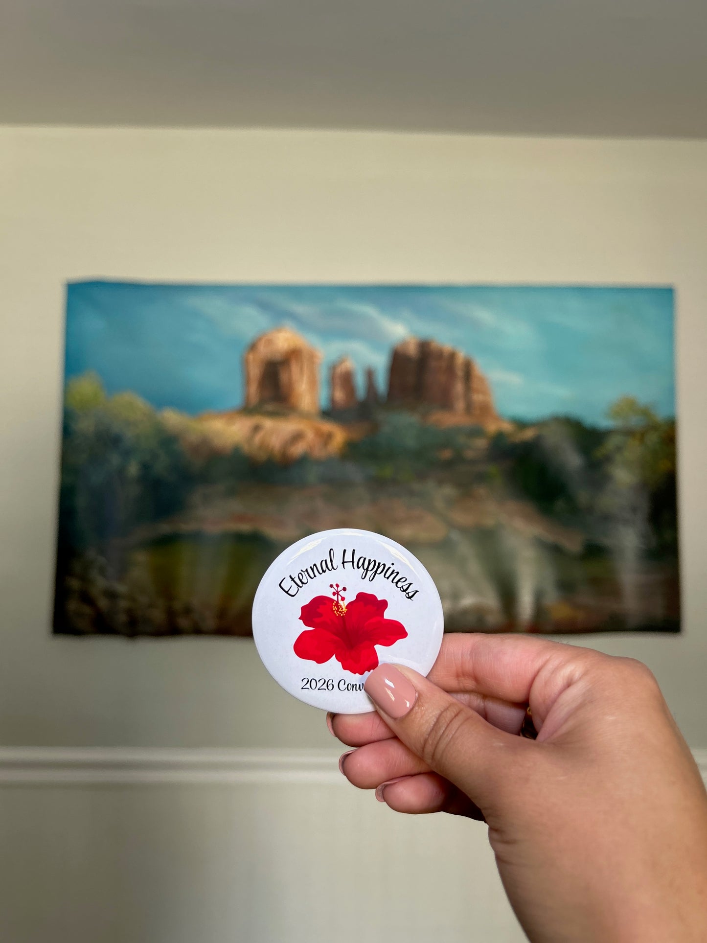Convention Round Magnets